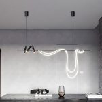 Подвесной светильник Delight Collection 7242P/L1200 black/white