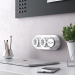 Выключатель на 4 положения двухклавишный Werkel Vintage 4690389183157 W5822050