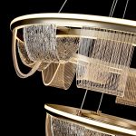 Подвесная люстра LED4U L7706-800-460 GD