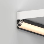 Алюминиевый профиль Arlight SL-KANT-H18-2000 BLACK 049430