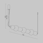 Подвесная люстра Maytoni Pattern MOD267PL-L42CH3K