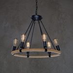 Подвесная люстра LOFT IT Rope filament Loft1861/6