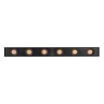 Трековый магнитный светильник Arlight MAG-DOTS-25-L200-6W Warm3000 (BK, 30 deg, 24V, DALI) 046323