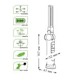 Фонарь автомобильный Gauss GF803
