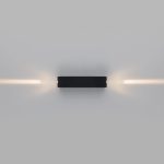 Уличный настенный светильник Elektrostandard Blaze 35136/W черный 4690389179198 a057050