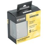 Выключатель 1-клавишный (механизм) Stekker Эмили 250В 10А RSW10-5103-09 антрацит soft touch 49917