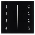 Панель Arlight Smart-P34-Dim-IN Black (230V, 0-10V, Sens, 2.4G) 028112