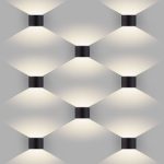 Уличный настенный светодиодный светильник Elektrostandard 1518 Techno LED Blade черный 4690389108938