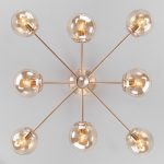 Люстра на штанге Eurosvet 30166/8 золото