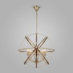 Подвесная люстра Eurosvet Santi 60139/6 золото