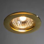Встраиваемый светильник Arte Lamp Basic A2103PL-1GO