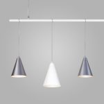 Подвесная люстра Eurosvet Castle 50088/5 белый/серебро