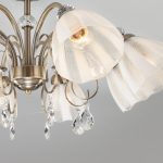 Люстра на штанге Eurosvet 30155/8 античная бронза