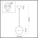 Подвесной светильник Odeon Light Pinga 4959/1