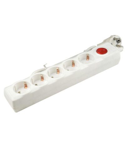 Cетевой фильтр (UL-00001741) Uniel 5гн х 1,5м с/з Universal S-GSU5-1,5 White