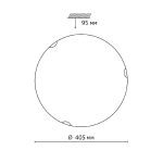Настенно-потолочный светильник Sonex Ammonite 7602/DL