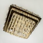 Потолочная люстра LED4U L9438-500-500 GD с УД