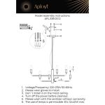 Подвесная люстра Aployt Evlalia APL.338.03.12