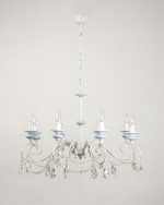 Подвесная люстра Abrasax Christel L.8303-8CREAM/G