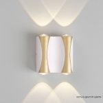 Уличный настенный светильник Crystal Lux CLT 022W2 WH-GO 4000K