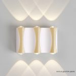 Уличный настенный светильник Crystal Lux CLT 022W3 WH-GO 4000K