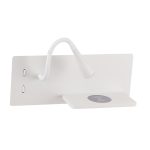 Настенный светильник Crystal Lux CLT 217W Qi+USB WH