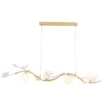 Подвесной светильник Crystal Lux COLIBRI SP4 GOLD