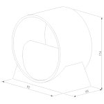 Настенный светодиодный светильник Elektrostandard Coneto Led белый MRL Led 1045 4690389121661