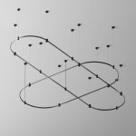 Шинопровод магнитный полукруг Maytoni Flarity TRX154-SR-D650-B