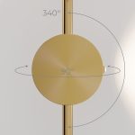 Настенный светильник Elektrostandard Illume латунь (40154/LED) 4000K 4690389217227 a070999