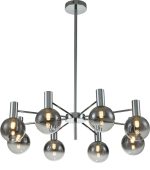 Люстра на штанге Indigo Collana 13015/8R Chrome V000223