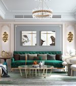 Настенный светильник Delight Collection OMB19003-6L gold