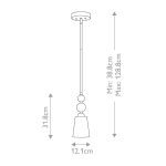 Подвесной светильник Hinkley Zelda HK-ZELDA-P-A-VS