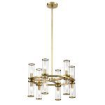 Люстра на штанге Delight Collection MD2061-12B br.brass