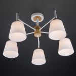 Потолочная люстра Eurosvet Fresco 70085/5 белый