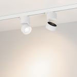 Трековый трехфазный светильник Arlight SP-PLURIO-TRACK-4TR-R77-9W Day4000 (WH-WH, 36 deg, 230V) (IP20 Металл) 038098