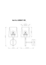 Бра Arte Lamp RODOS A2589AP-1SS