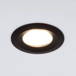 Встраиваемый светильник Elektrostandard 110 MR16 черный 4690389168673