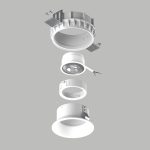 Встраиваемый светильник Lightstar Domino (214610+214606+214006) G214606WMOD