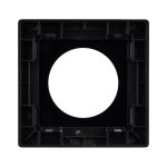 Рамка 1-местная алюминиевая Arlight FRM-PRESTO-ALR-1-BK 043876