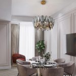 Подвесная люстра Modelux ML.20202.8 BS