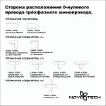 Шинопровод трехфазный Novotech Port 135237