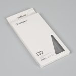 Рамка на 2 поста стеклянная Arlight FRM-OMALI-GS-2-GR 049694