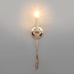 Бра Eurosvet Telao 10120/1 золото/тонированный хрусталь Strotskis (10110/1)