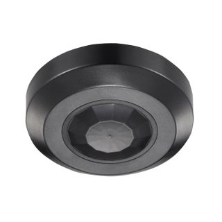 Датчик движения Arlight PRIME-PIR-SURFACE-R76-200W-BK (230V, 0.87A, SLIM, IP20) 054731