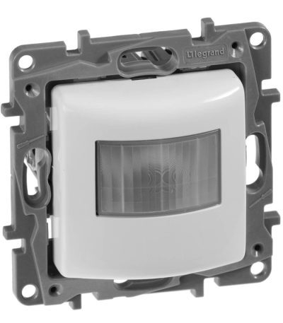 Датчик движения Legrand Etika без нейтрали 400W белый 672217