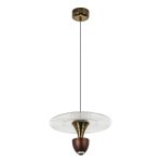 Подвесной светильник LED4U L8709-3 RED