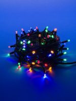 Уличная светодиодная гирлянда (UL-00003943) Uniel  разноцветный ULD-S1000-120/TBK Multi IP67