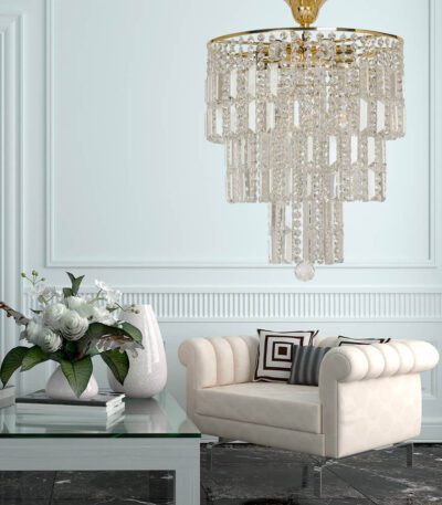 Люстра на штанге Arti Lampadari Napoli E 1.5.38.501 G