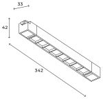 Трековый однофазный светильник Hesby Lighting Skylite HSBL_0143